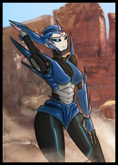 She has been depicted as a female Autobot, usually pink or blue in color. . Arcee r34